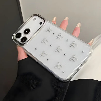 Glitter Bow iPhone Case