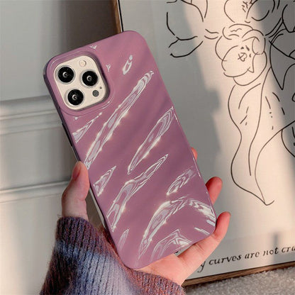 Lavender Silicone Wave iPhone Case | iPouch™