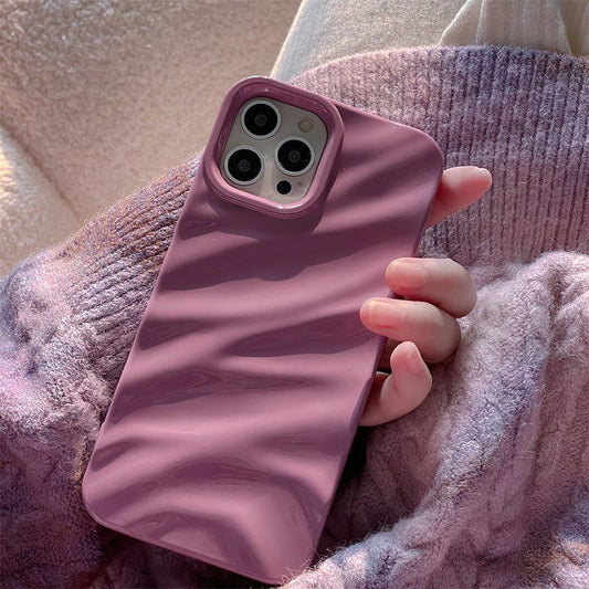 Lavender Silicone Wave iPhone Case | iPouch™