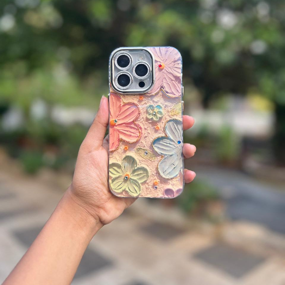 3D Floral Pastel iPhone Case | iPouch™