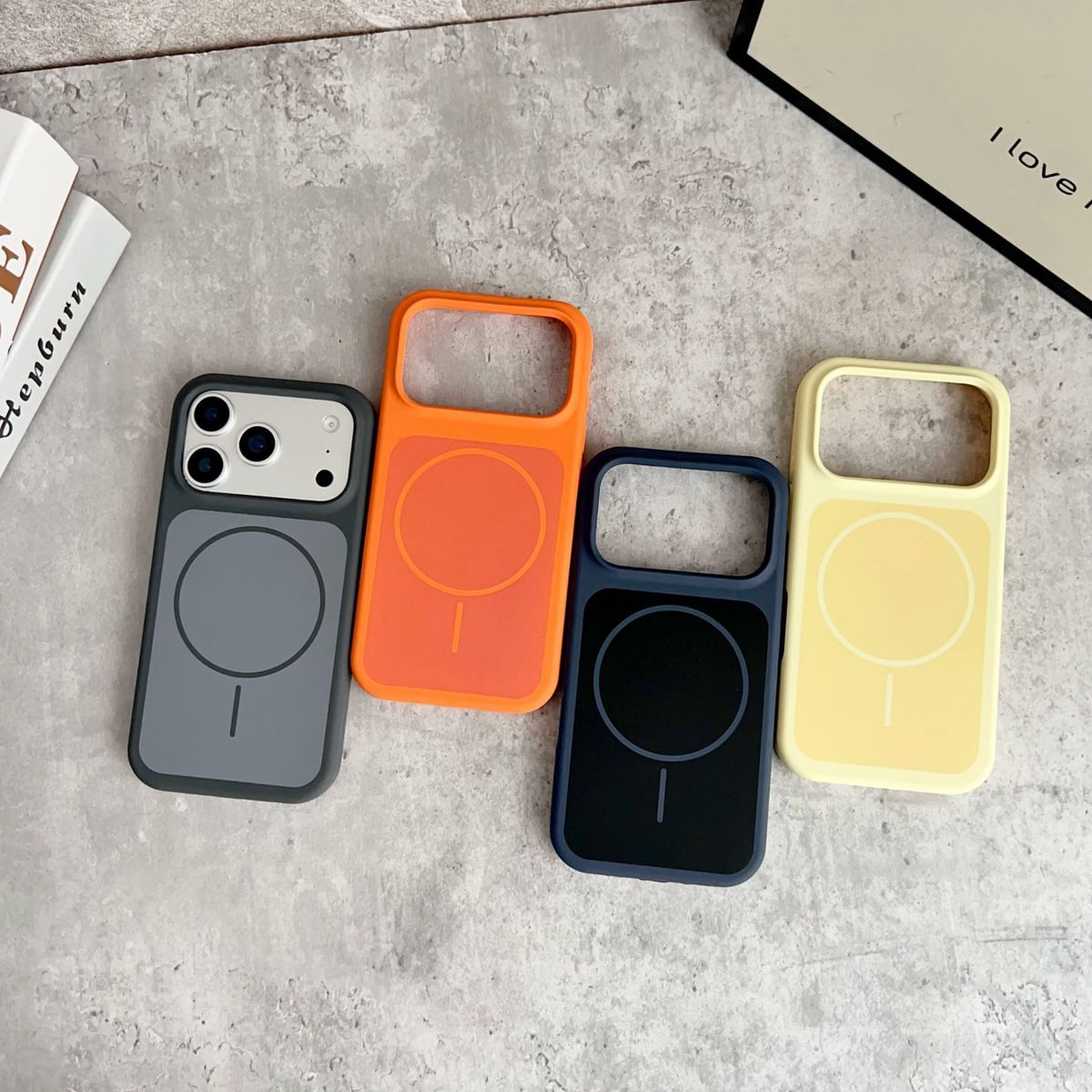 MagSafe Silicone iPhone Case — 9 Colours