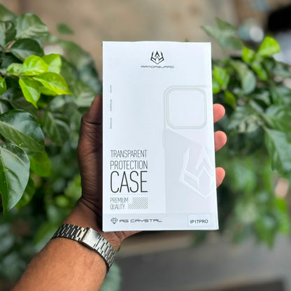 Transparent ArmorGuard AG Crystal protection case for iPhone 17 Pro