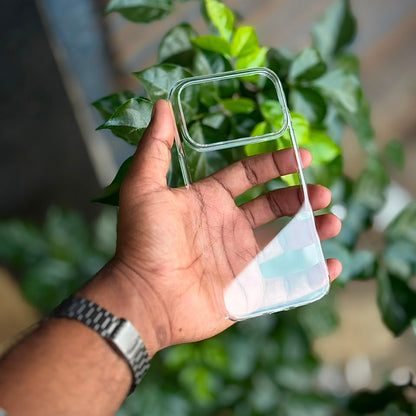 Clear ArmorGuard AG Crystal case front view for iPhone 17 Pro
