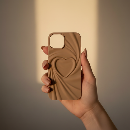 Brown Case Hand Square