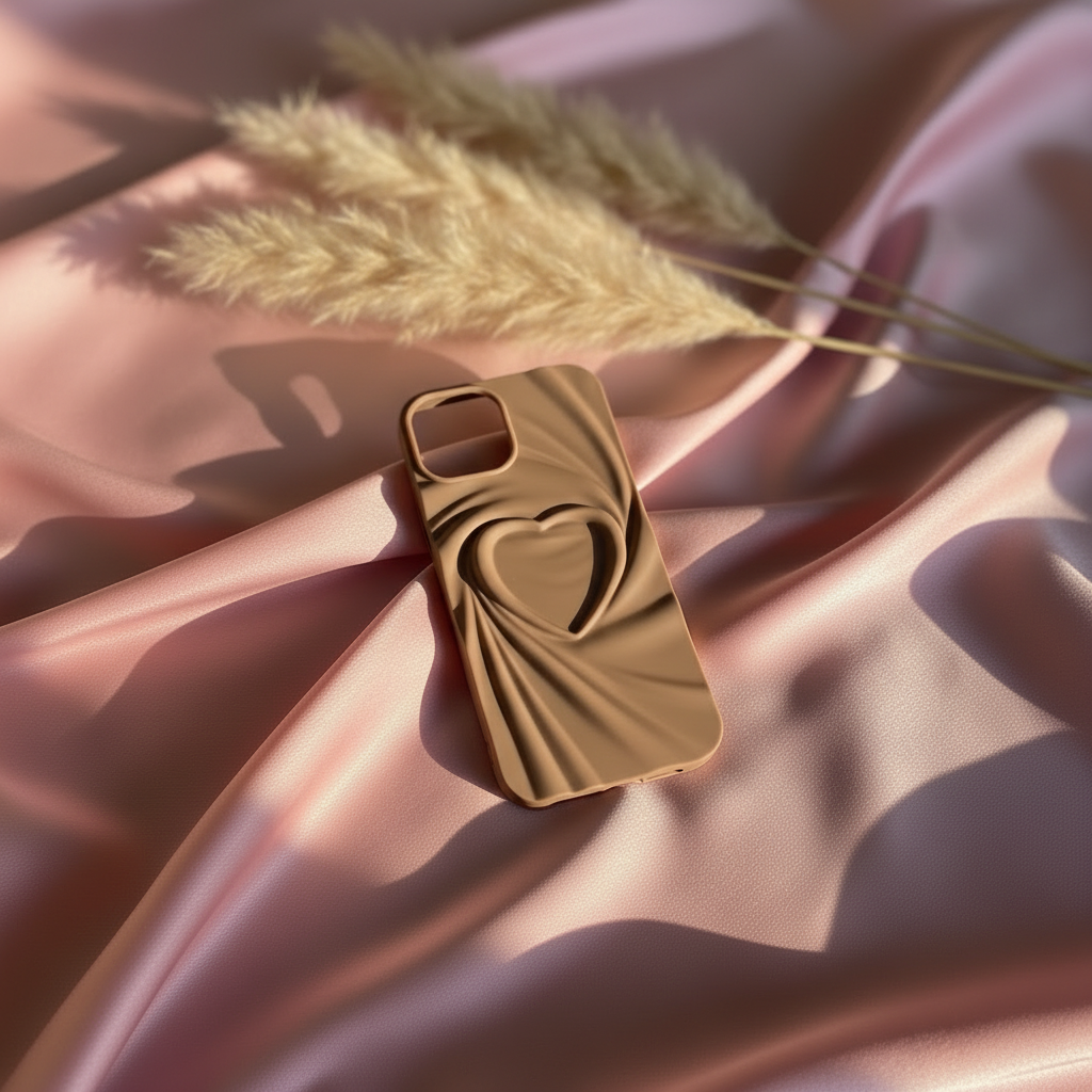 Brown Case Satin Square