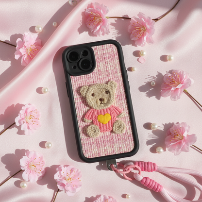 Pink Silk Flat Lay