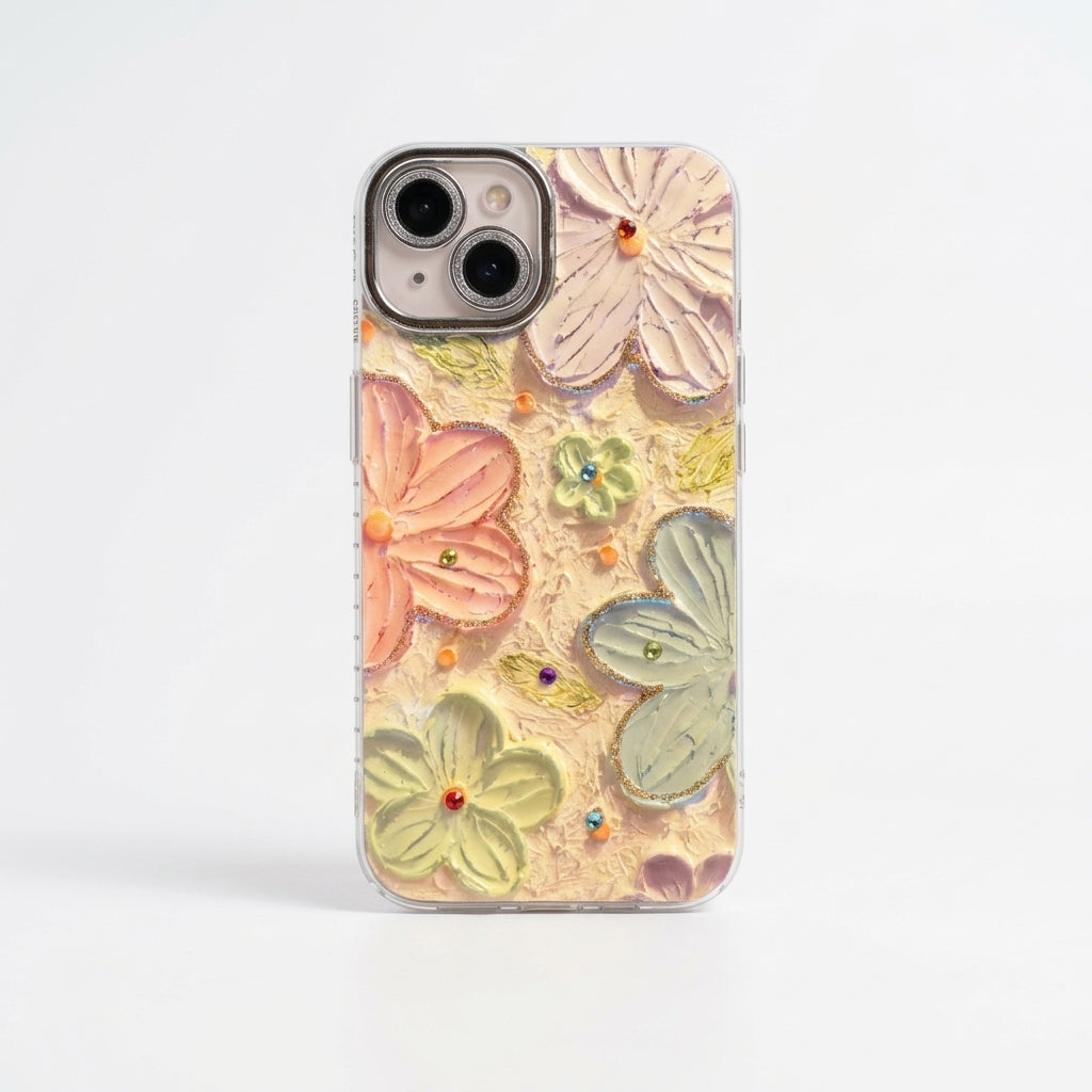 3D Floral Pastel iPhone Case | iPouch™