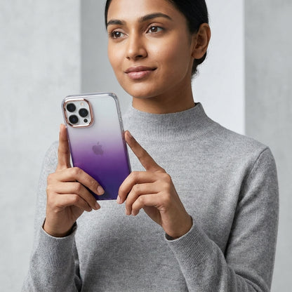 Gradient Fade iPhone Case – Purple Edition