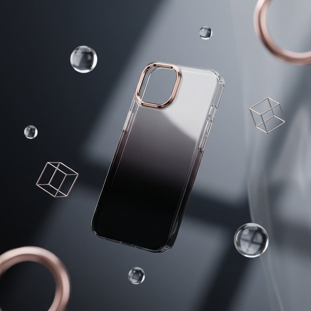 Gradient Fade iPhone Case | Black Edition
