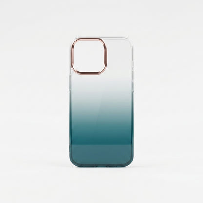 Gradient Fade iPhone Case – Ocean Blue Edition
