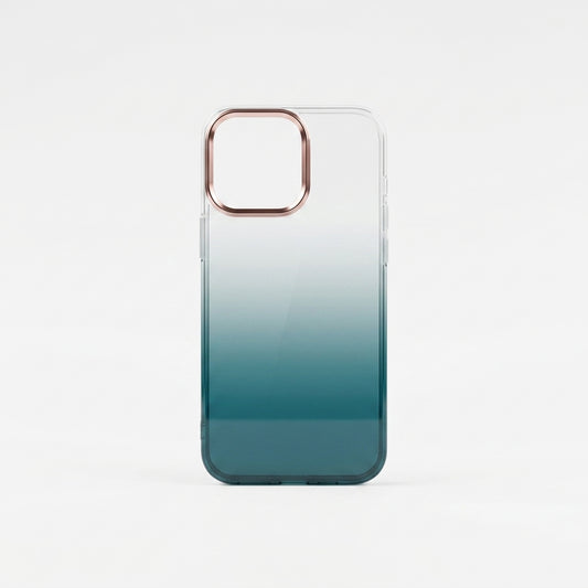 Gradient Fade iPhone Case – Ocean Blue Edition