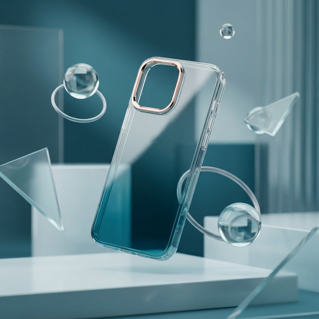 Gradient Fade iPhone Case – Ocean Blue Edition