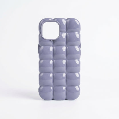 Puffer Bubble iPhone Case – Lavender Grey | iPouch