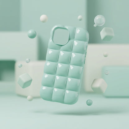 Puffer Bubble iPhone Case – Mint Green | iPouch