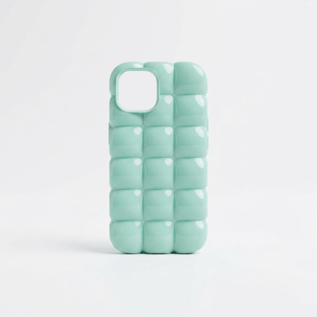 Puffer Bubble iPhone Case – Mint Green | iPouch