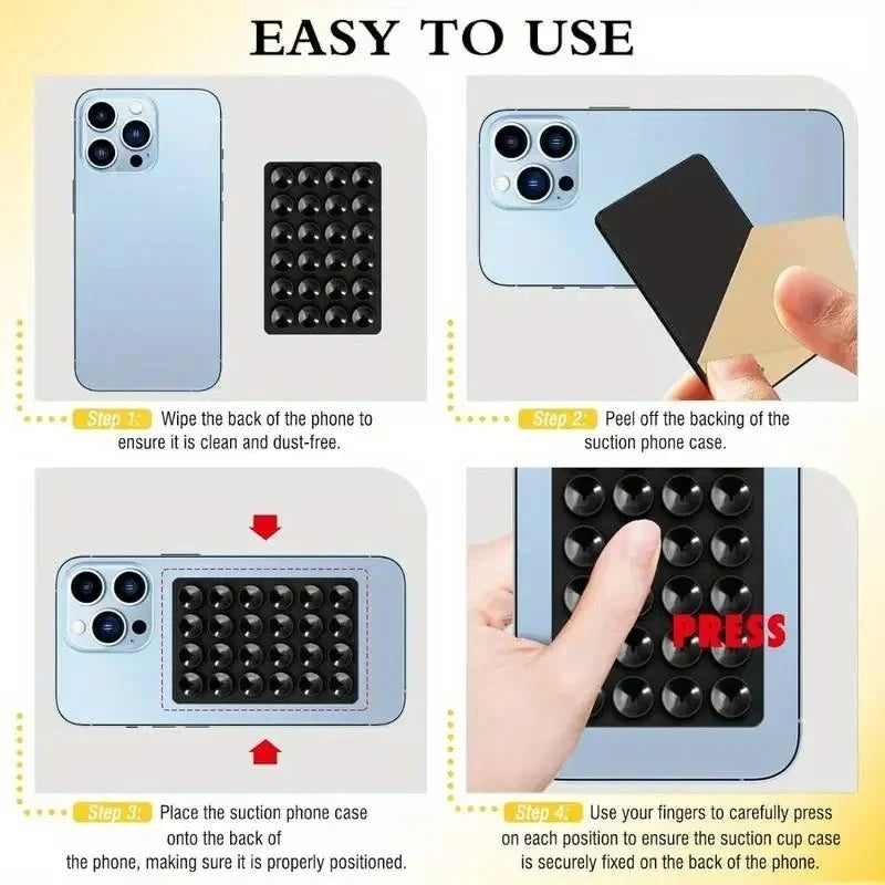 Silicone Suction Phone Sticker